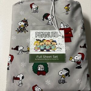 Berkshire Snoopy Christmas Sheet Set
